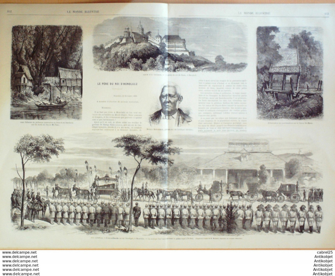 Le Monde Illustré 1867 N°521 Italie Florence Expo Universelle  - 1850 - 1899