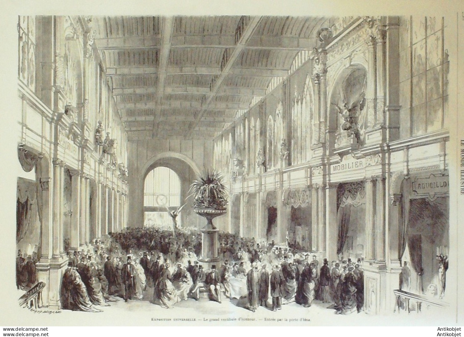 Le Monde Illustré 1867 N°523 Ligny-En-Barrois (55) Grand Duché Du Luxembourg Angleterre Treadmill  - 1850 - 1899