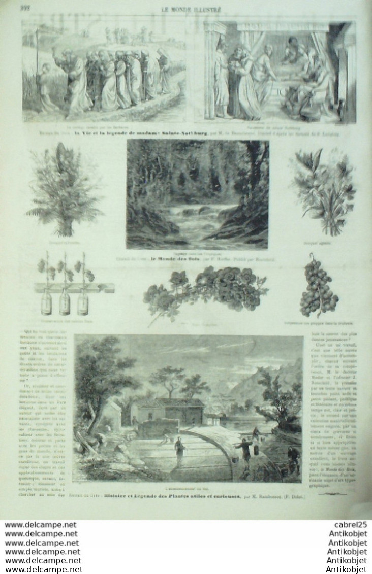 Le Monde Illustré 1867 N°558 Angleterre Londres Opéra Hay Market - 1850 - 1899