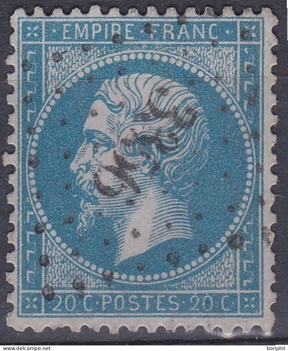 PCGC 3356 Sur N°22 - 1862 Napoléon III.
