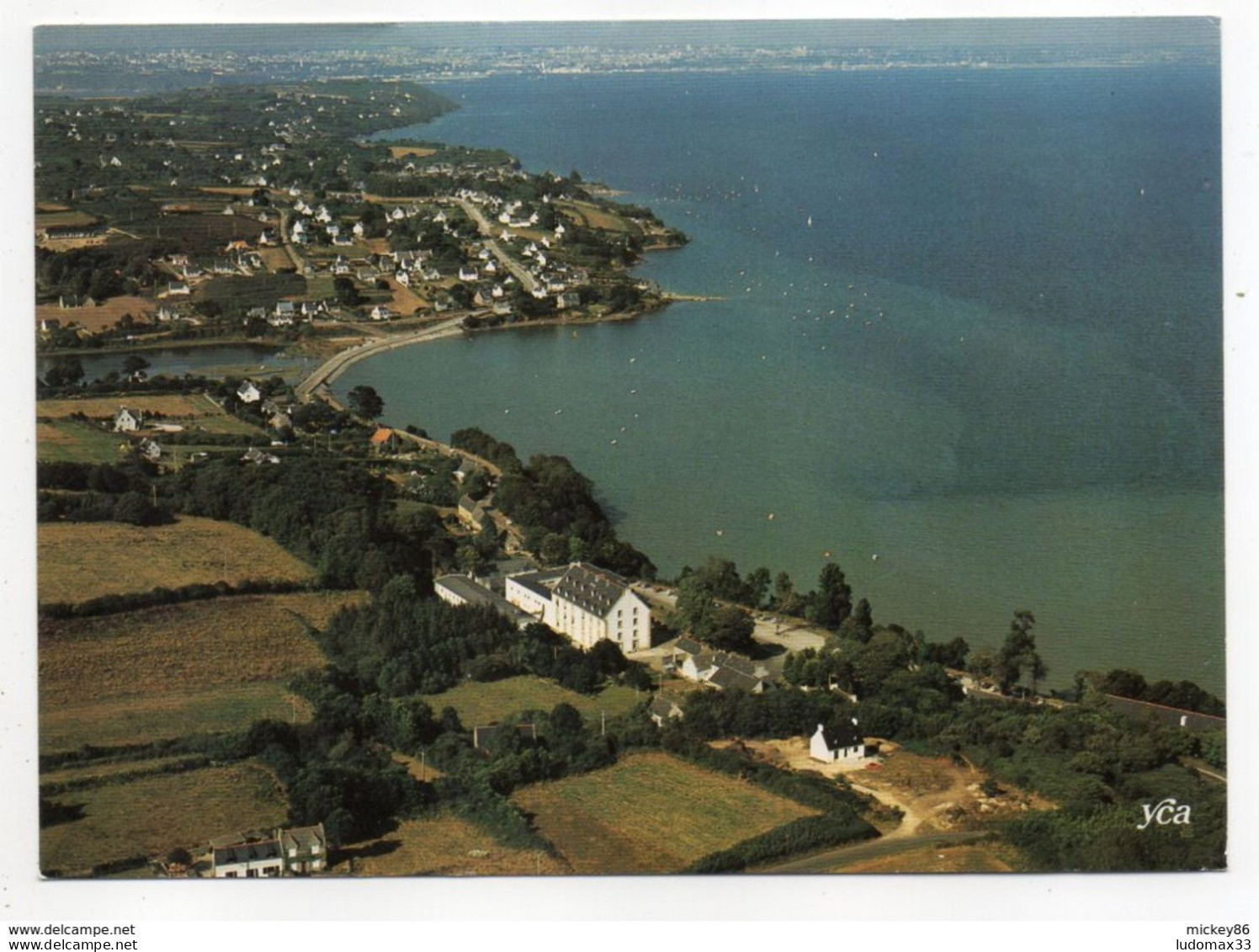 Presqu'ile De CROZON--ROSCANVEL--Vue Aérienne Du Centre D'entrainement Commando - Crozon