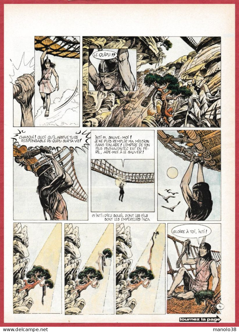 Conte Des Andes. Bande Dessinée. BD. Auteurs De Jong, Lowenthal. 1980. - Collezioni