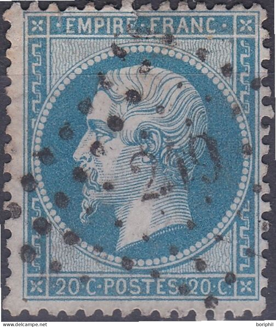 PCGC 219 Sur N°22 - 1862 Napoleon III