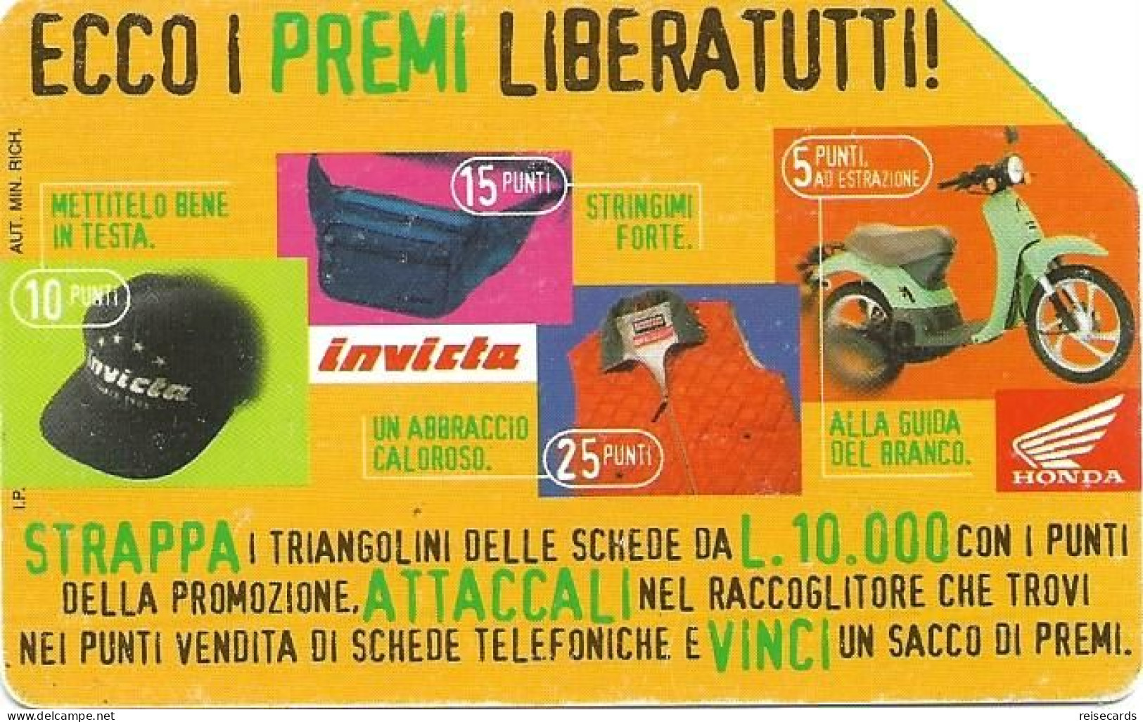 Italy: Telecom Italia - La 10 Vince - Public Advertising