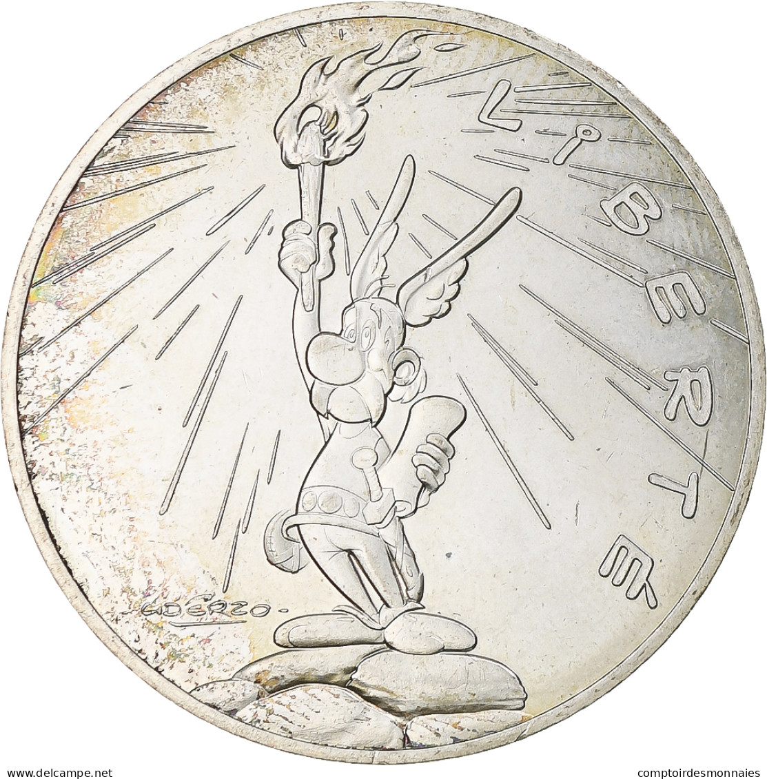 France, 10 Euro, Asterix Liberté (La Grande Traversée), 2015, Paris, SPL+ - France