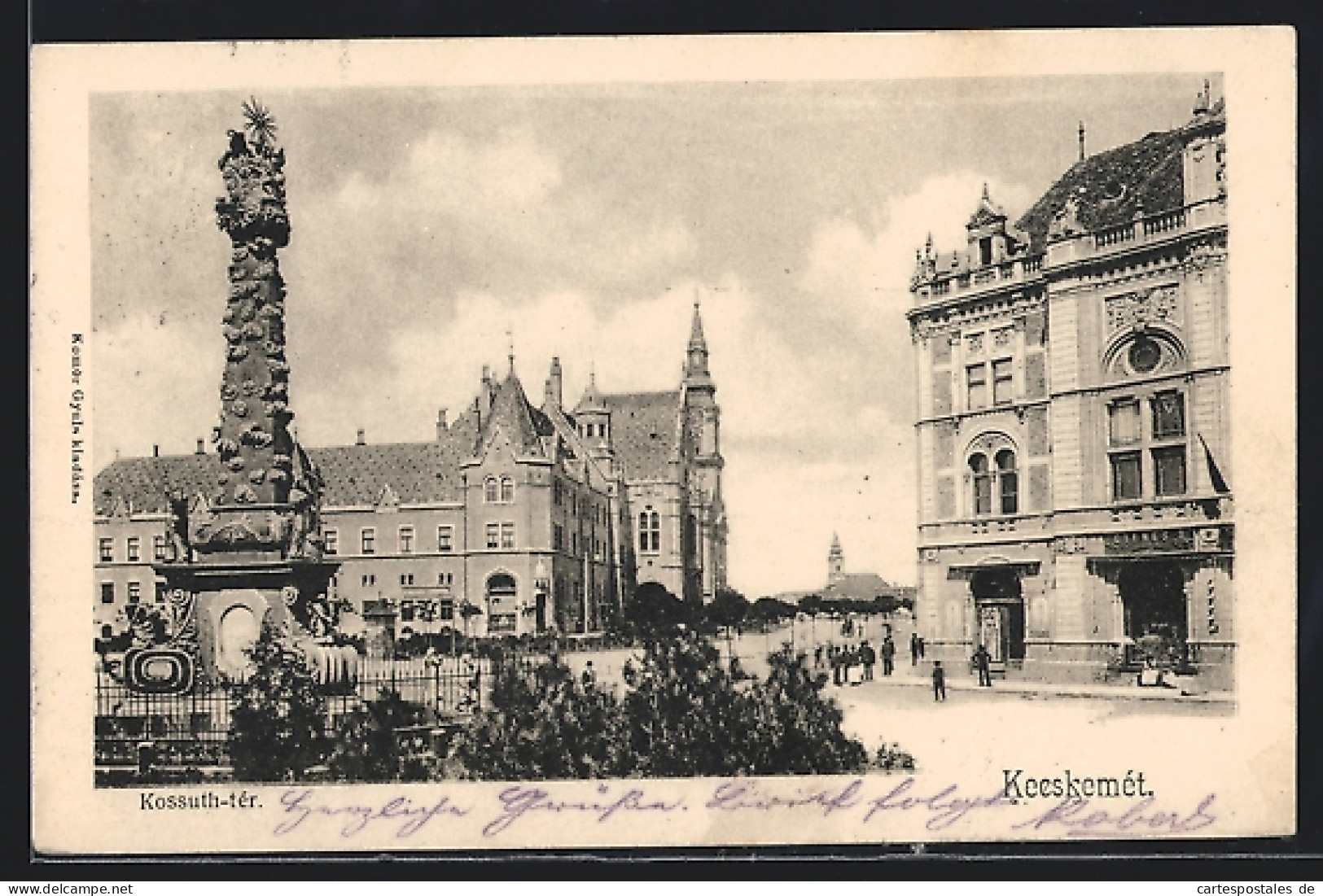 AK Kecskemét, Kossuth-tér  - Hungary