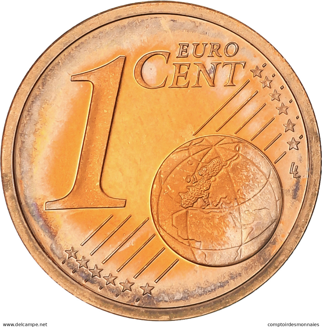 France, Euro Cent, 2002, Paris, Série BE, FDC, Coppered Steel, KM:1282 - France