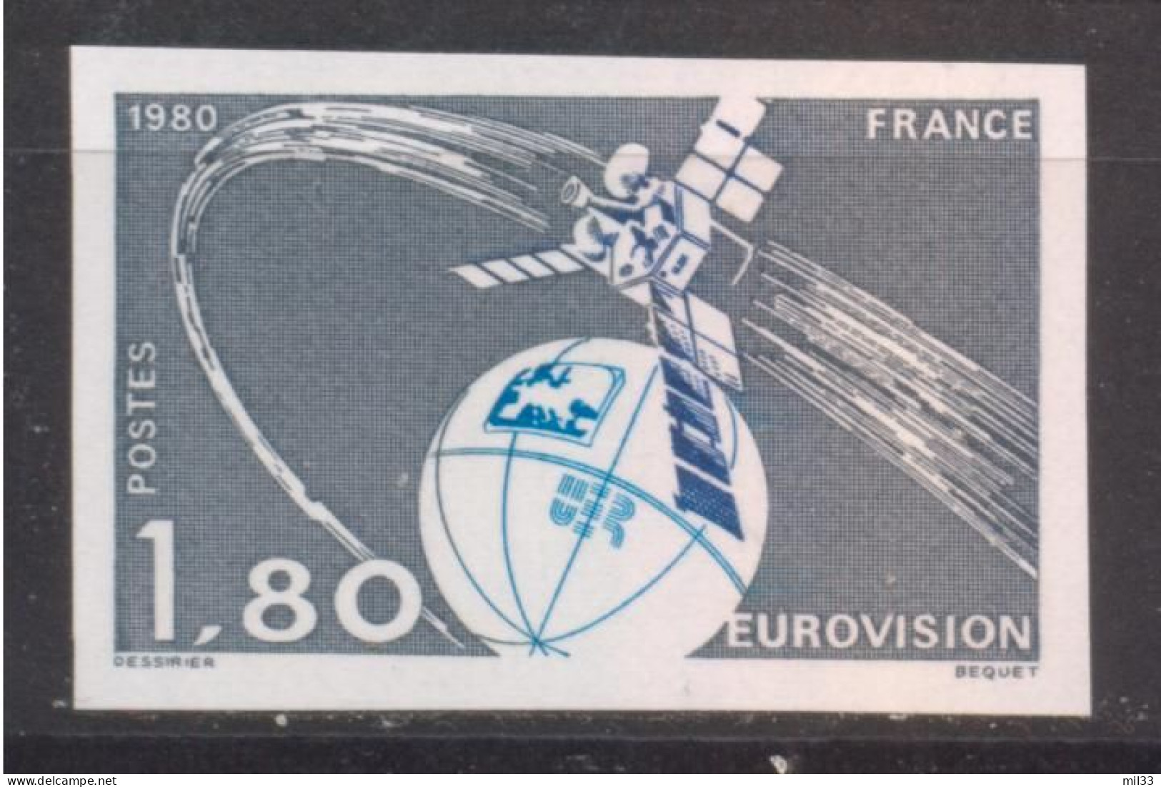 Eurovision YT 2073 De 1980 Sans Trace De Charnière - Ohne Zuordnung