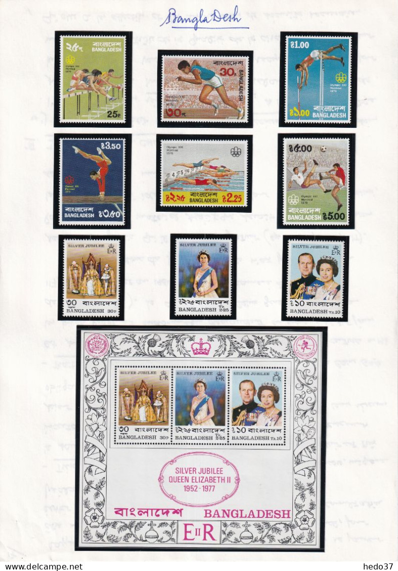 Bangladesh - Collection 1971/1986 - Neuf ** sans charnière - Cote Yvert + 380 € - TB