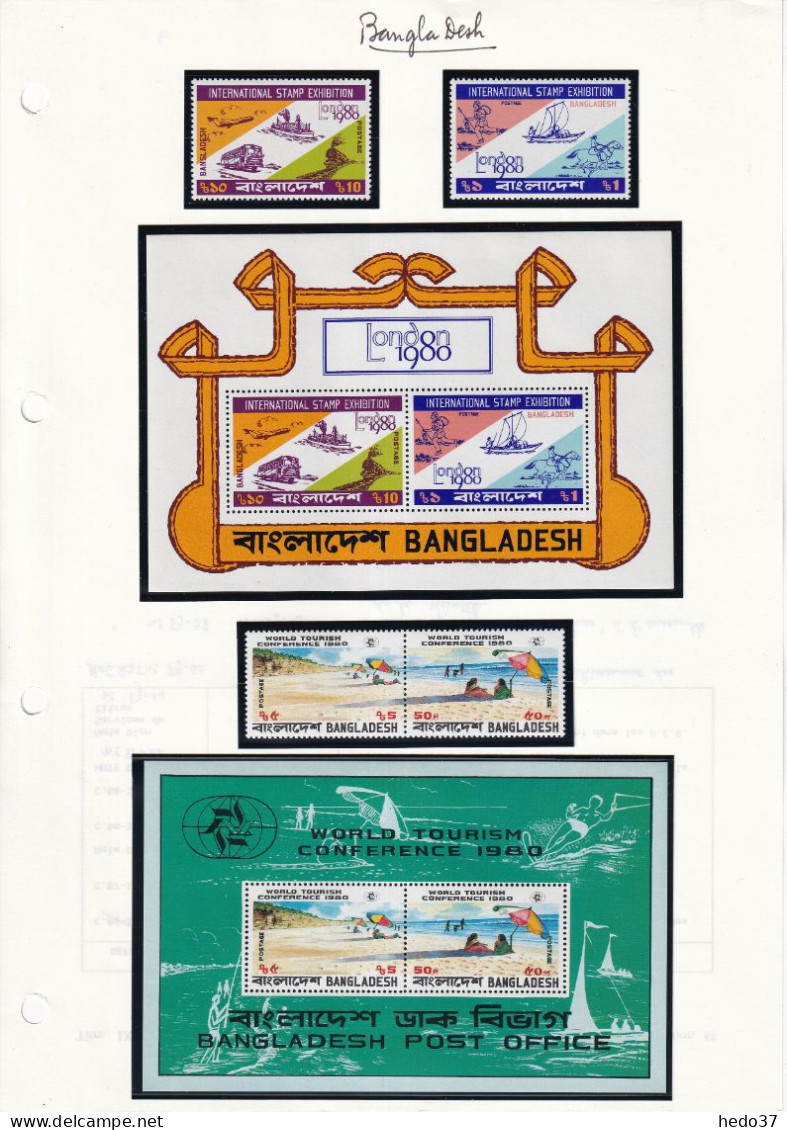 Bangladesh - Collection 1971/1986 - Neuf ** sans charnière - Cote Yvert + 380 € - TB