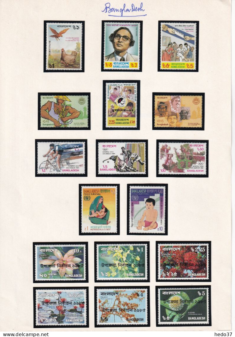Bangladesh - Collection 1971/1986 - Neuf ** sans charnière - Cote Yvert + 380 € - TB