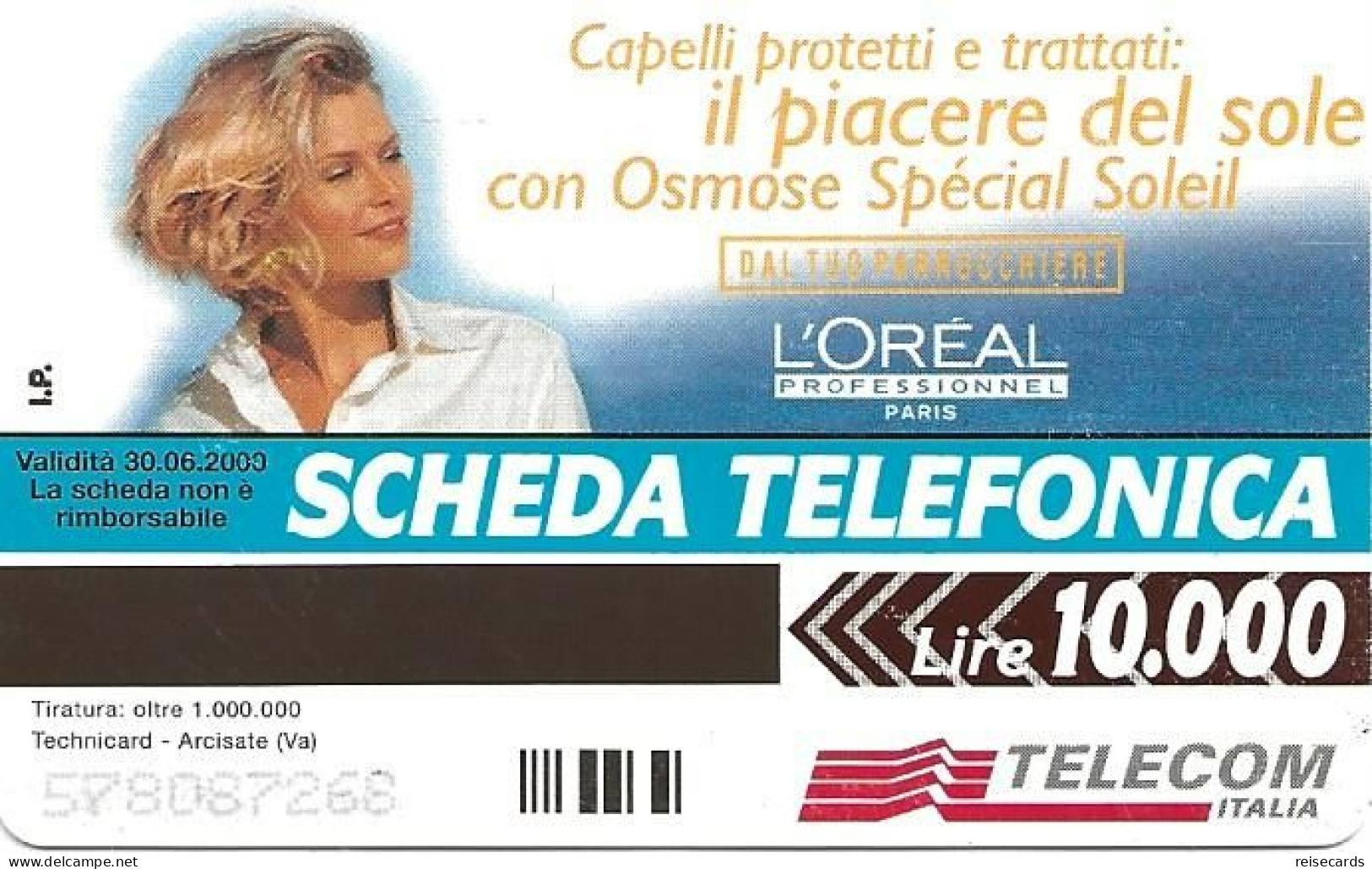 Italy: Telecom Italia - L'Oréal - Públicas  Publicitarias