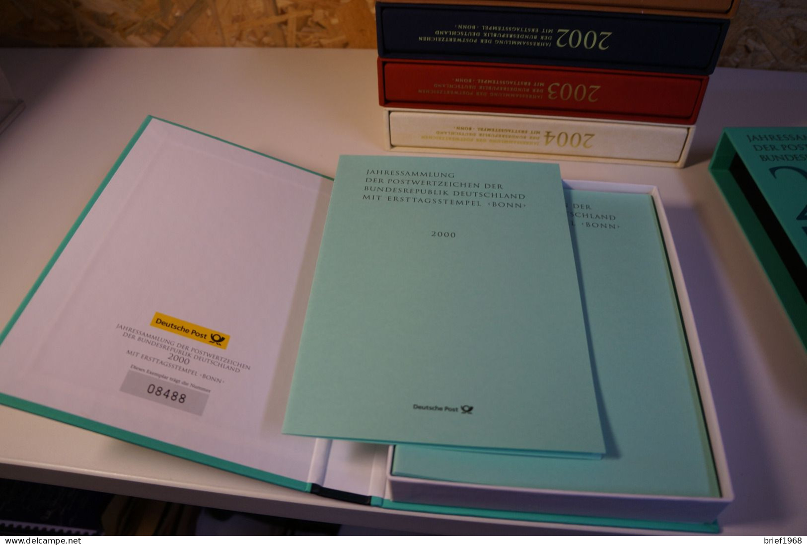 Bund Jahressammlung 2000--2004 Komplett (27904) - Oblitérés