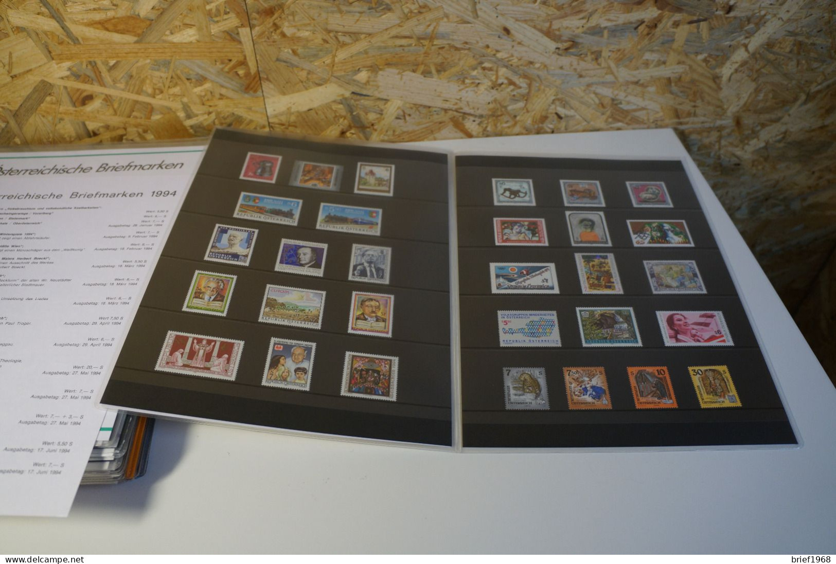 Österreich Jahreszusammenstellungen Der Post 1982-2001 (27905) - Collections