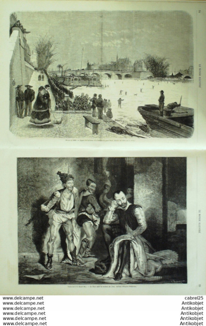 Le Monde Illustré 1868 N°561 St Germain Musée Paris Pont Neuf Medoc Vendanges Skating Boulogne (92) - 1850 - 1899