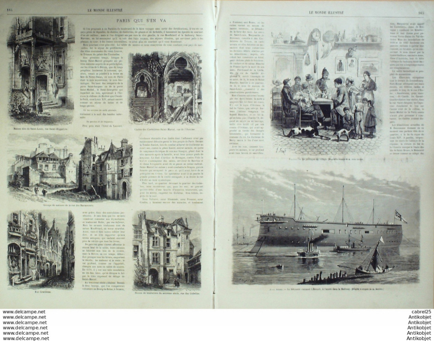 Le Monde Illustré 1868 N°570 Allemagne Munich Angleterre Medway Espagne Madrid Russie Cosaques - 1850 - 1899