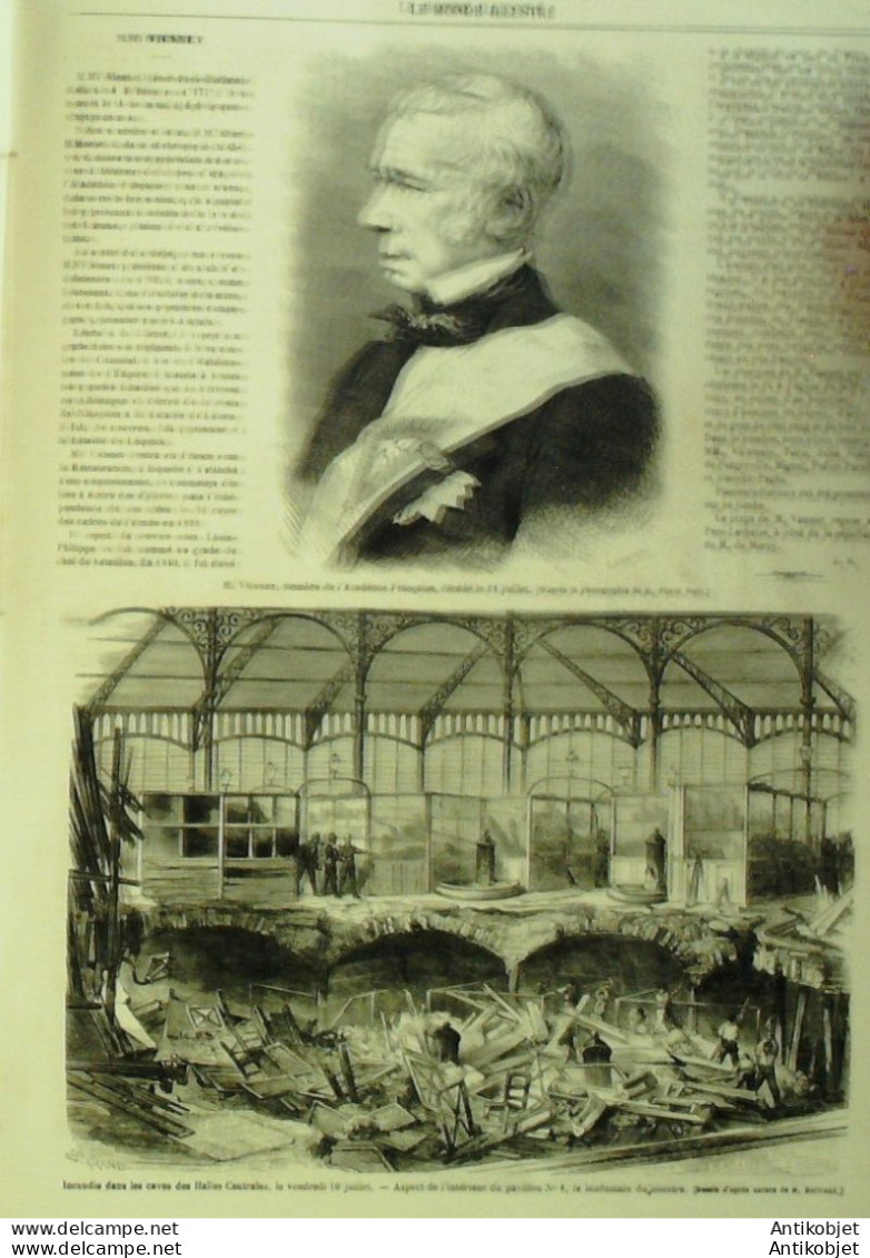 Le Monde Illustré 1868 N°588 Le Havre (76) Strasbourg (67) Comores Djombe Fatouma Reine Moheli Aime (73) - 1850 - 1899