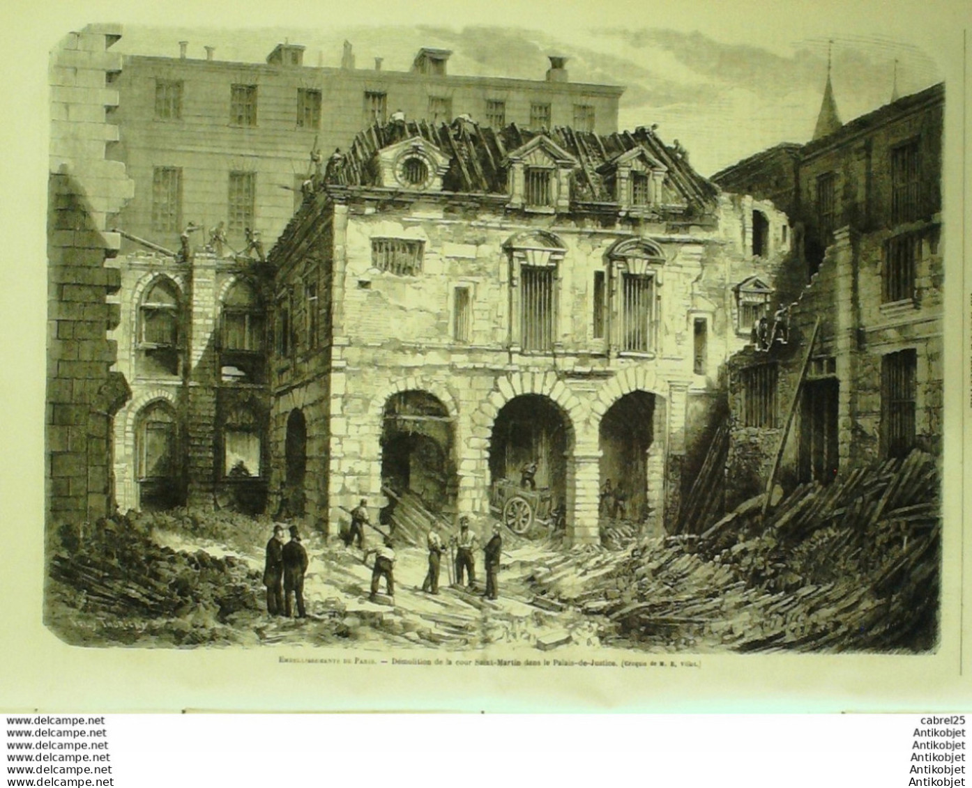 Le Monde illustré 1868 n°590 Espagne Bilbao Belgique Anvers Angleterre Kensington Bouligny (55) Aurillac (15)