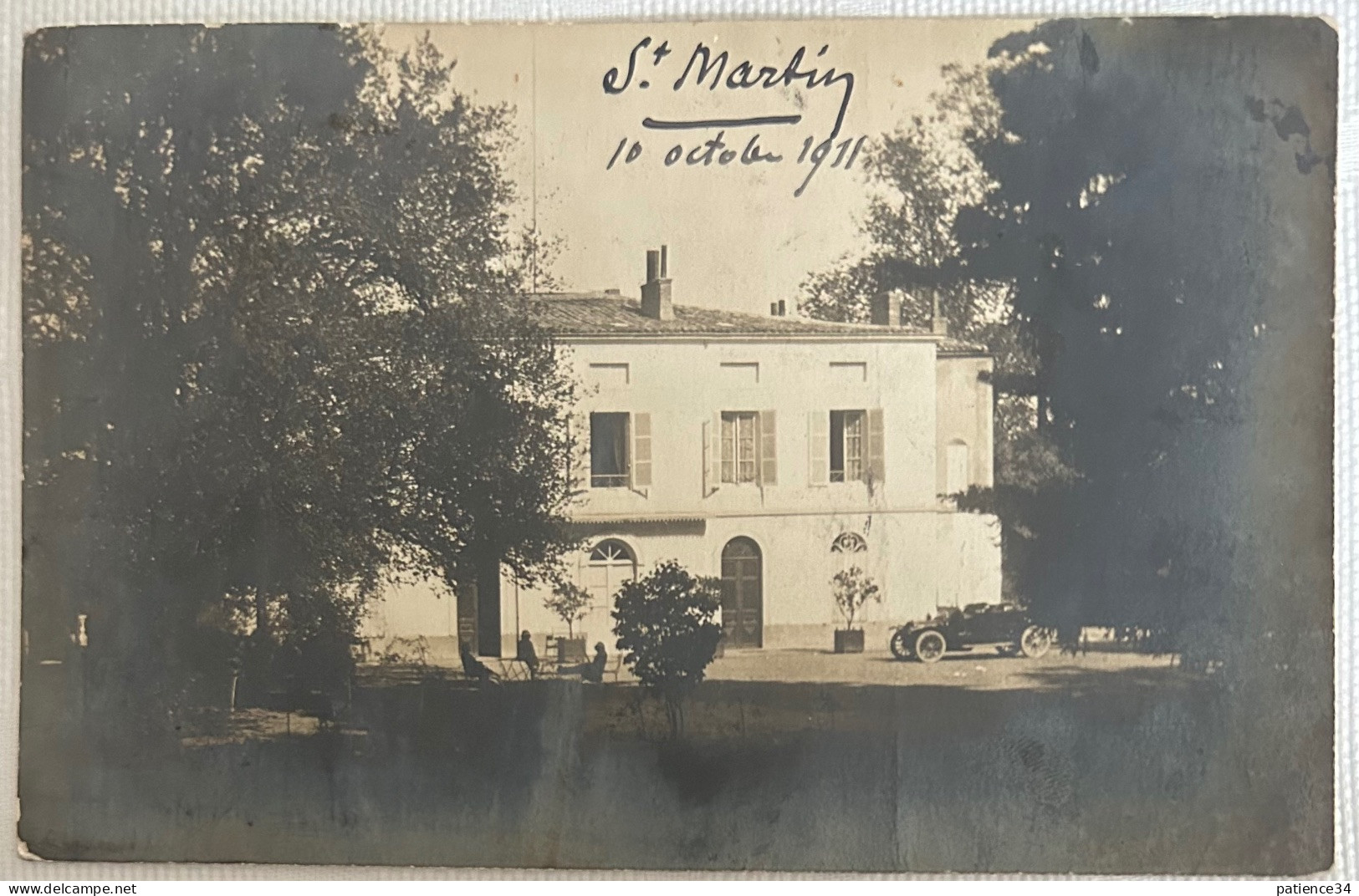 RIOM-MOZAC. Château De Saint-Martin (Carte Photo) - Riom