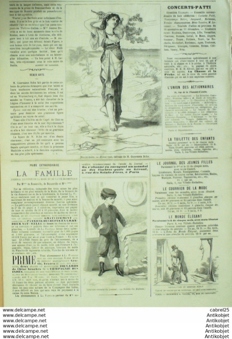 Le Monde Illustré 1868 N°604 Cosne Charite Sur Loire (58) Guetin (18) Espagne Iles Majorques Suisse Italie Civita Vecchi - 1850 - 1899