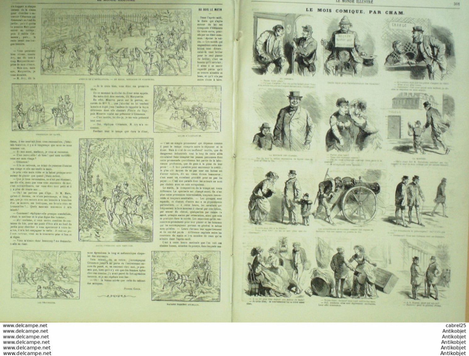 Le Monde Illustré 1868 N°604 Cosne Charite Sur Loire (58) Guetin (18) Espagne Iles Majorques Suisse Italie Civita Vecchi - 1850 - 1899