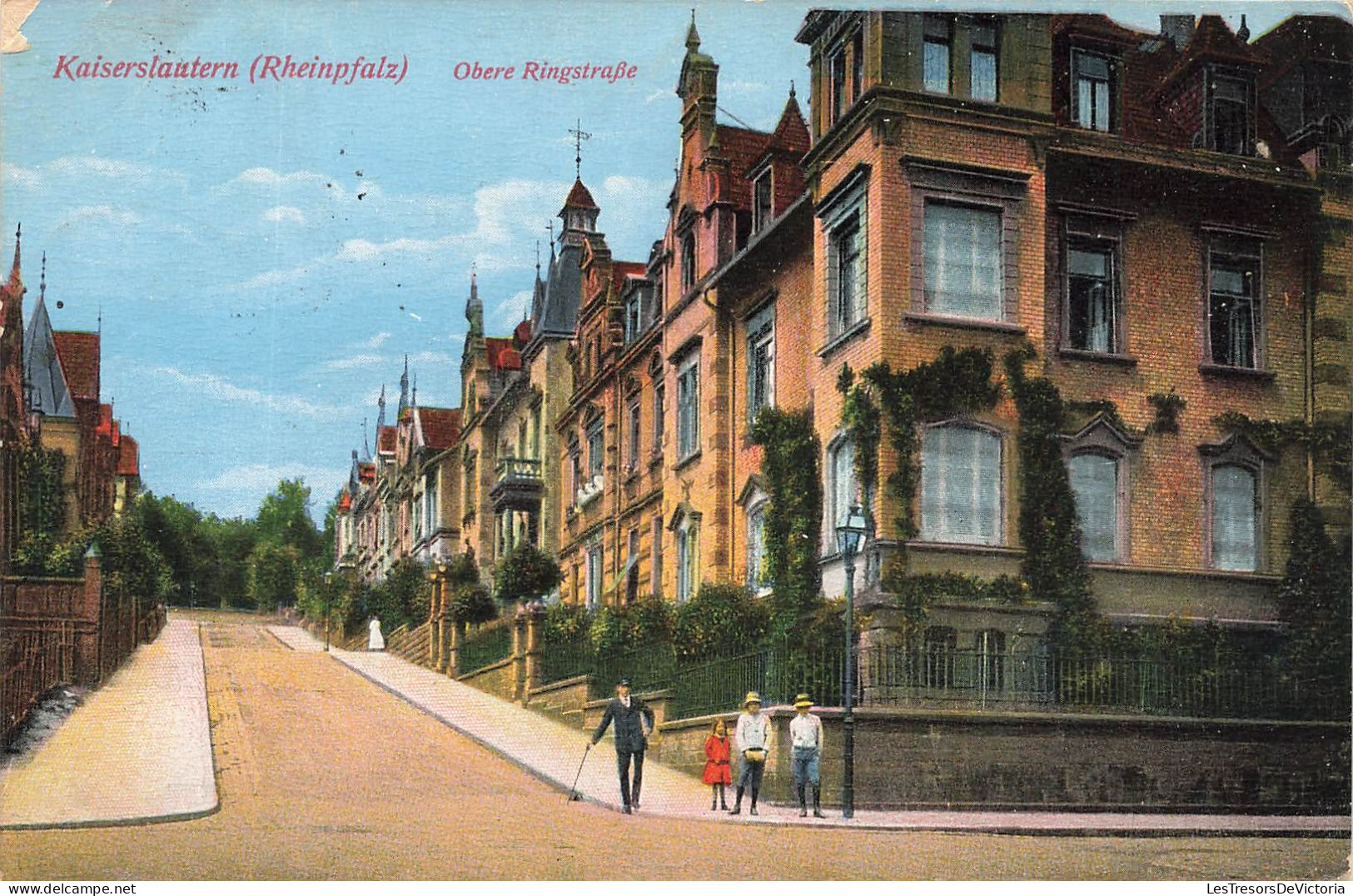 ALLEMAGNE - Kaiserslautern - Rheinpfalz - Vue Sur L'haut Boulevard - Animé - Colorisé - Carte Postale Ancienne - Kaiserslautern