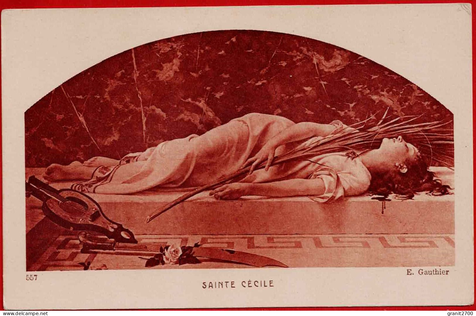 SAINTE CECILE. E.Gauthier. - Santi