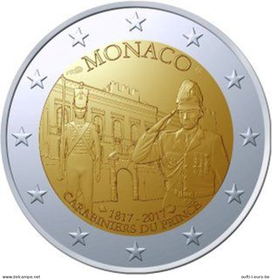 2€ Commémorative Monaco  2017 - Monaco