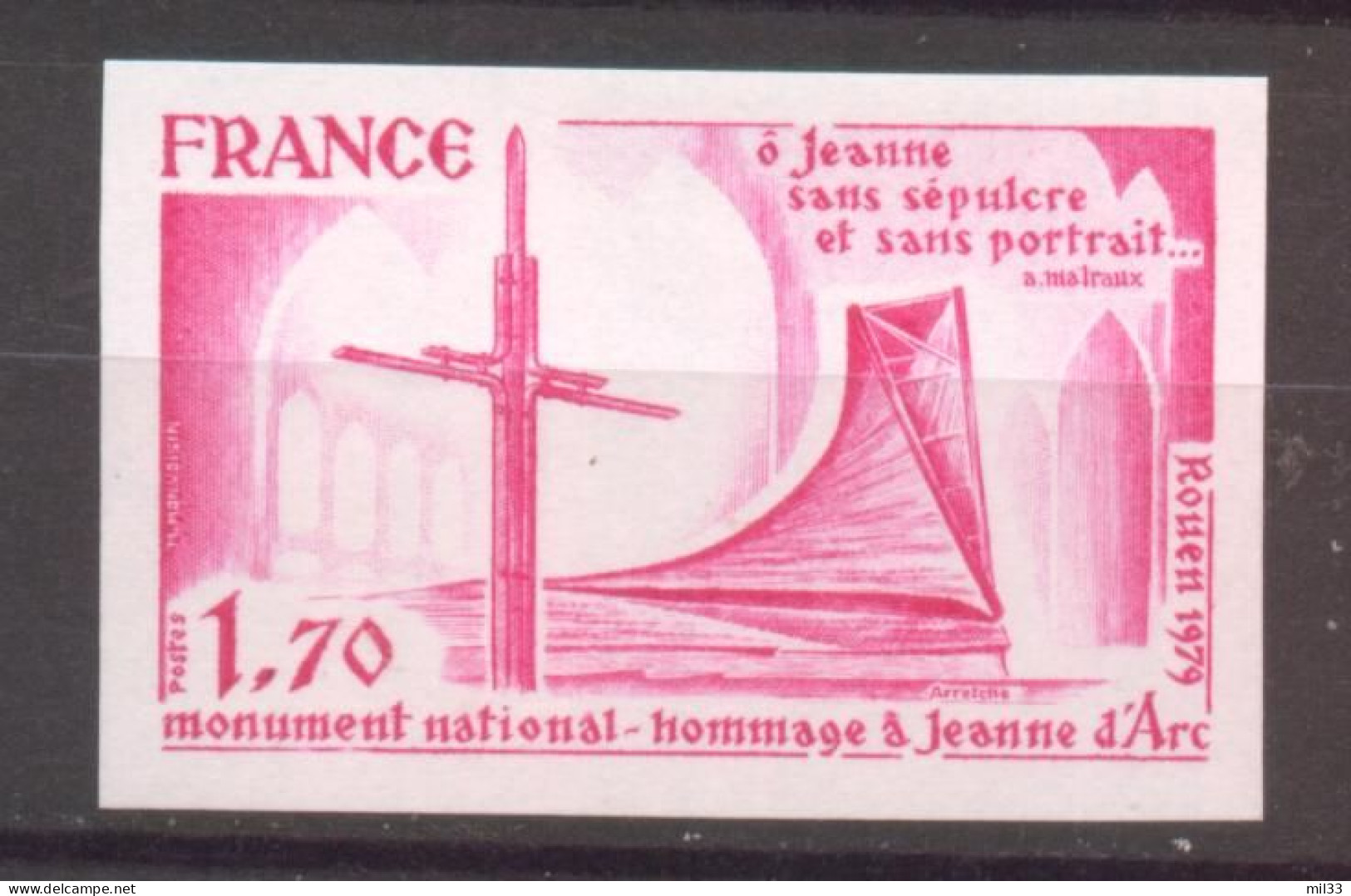Hommage à Jeanne D'Arc YT 2051 De 1979 Sans Trace De Charnière - Unclassified