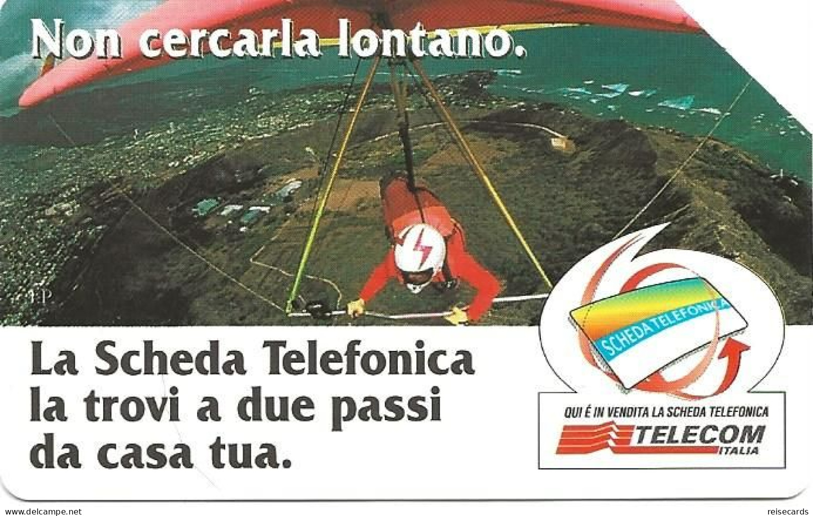 Italy: Telecom Italia - La Scheda Telefonica, Non Cercarla Lontano - Öff. Werbe-TK