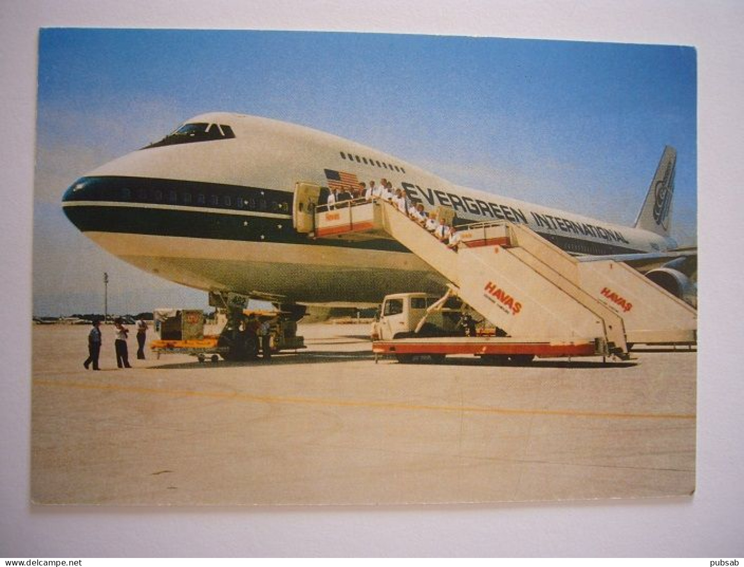 Avion / Airplane / EVERGREEN INTERNATIONAL AIRLINES / Boeing 747 / Airline Issue - 1946-....: Ere Moderne