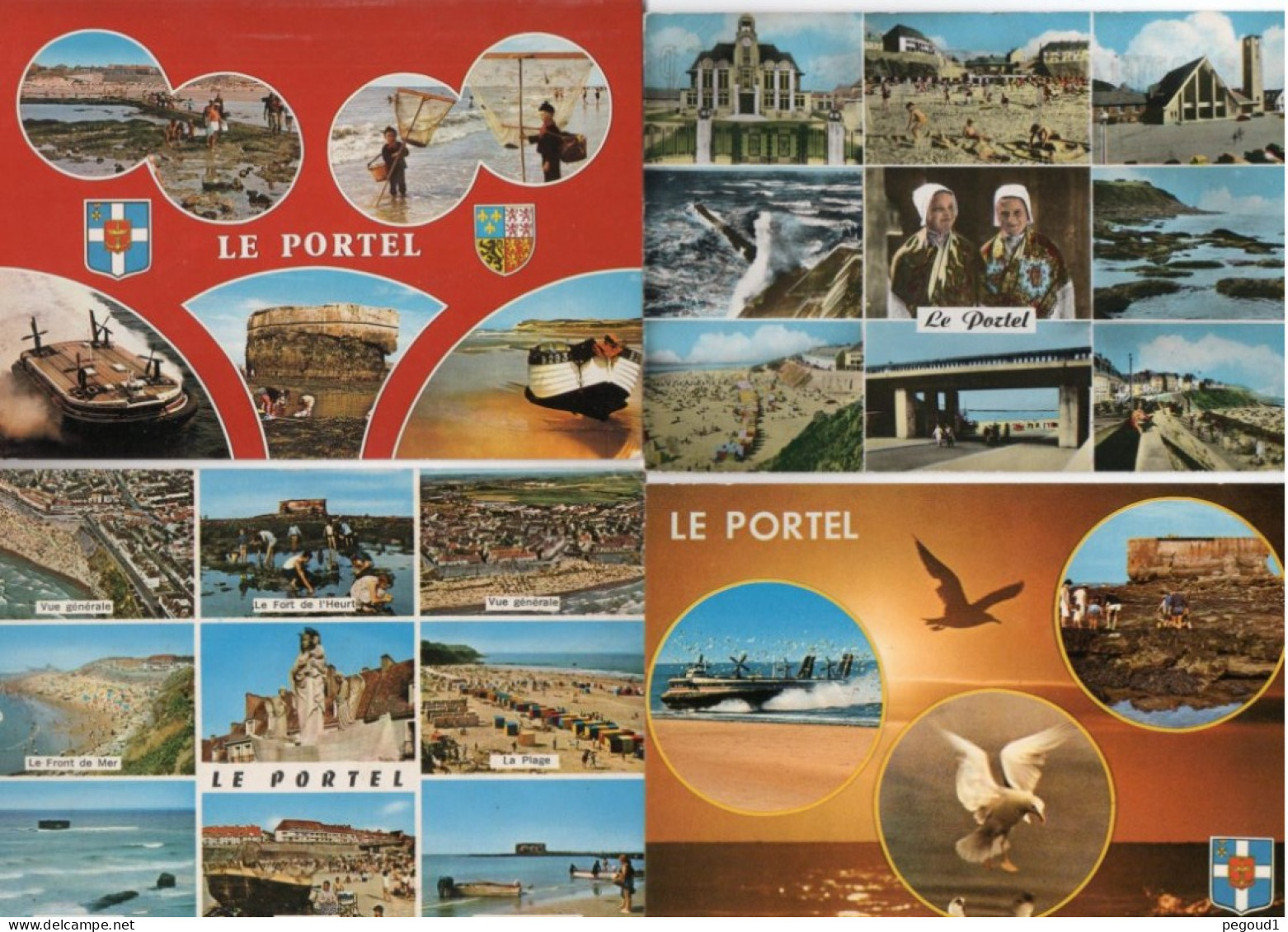 LE PORTEL  (P-de-C)   LOT  39 CARTES POSTALES . LIVRAISON OFFERTE   Achat Immédiat - Le Portel