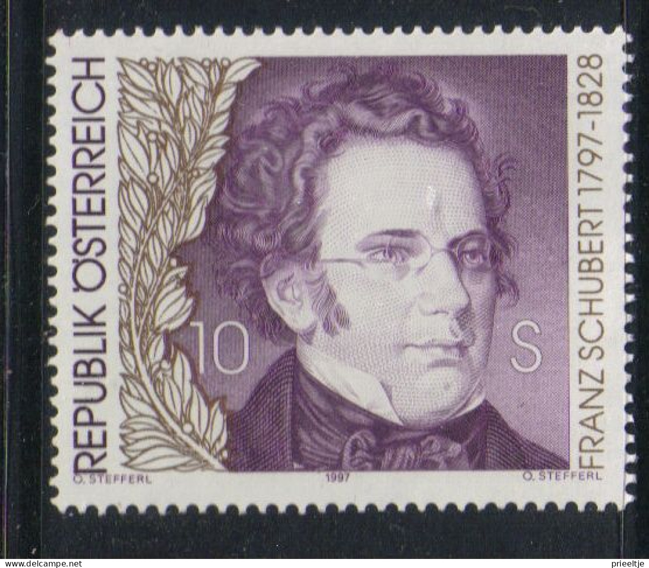 Austria - Oostenrijk 1997 F. Schubert  Y.T. 2048 ** - Nuevos