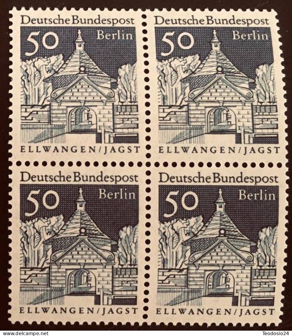 ALEMANIA  1967  Mi:DE 495 ** Bl4 - Nuevos