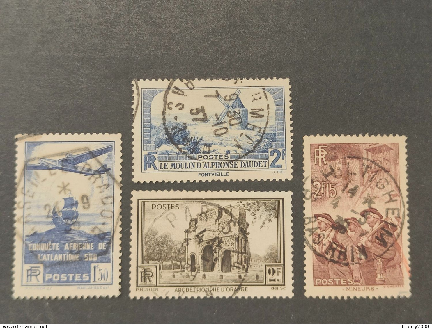 N° 320/311/398/390  Avec Oblitération Cachet à Date D'Epoque  TB - Used Stamps