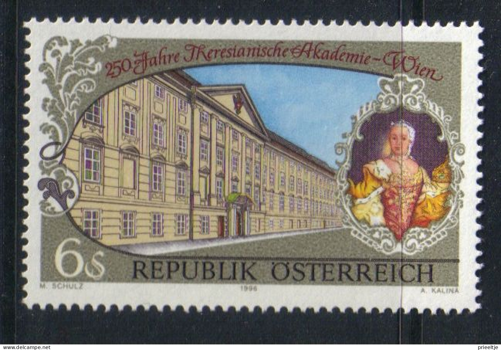 Austria - Oostenrijk 1996 Theresianum 250th Anniv. Y.T. 2007  ** - Neufs