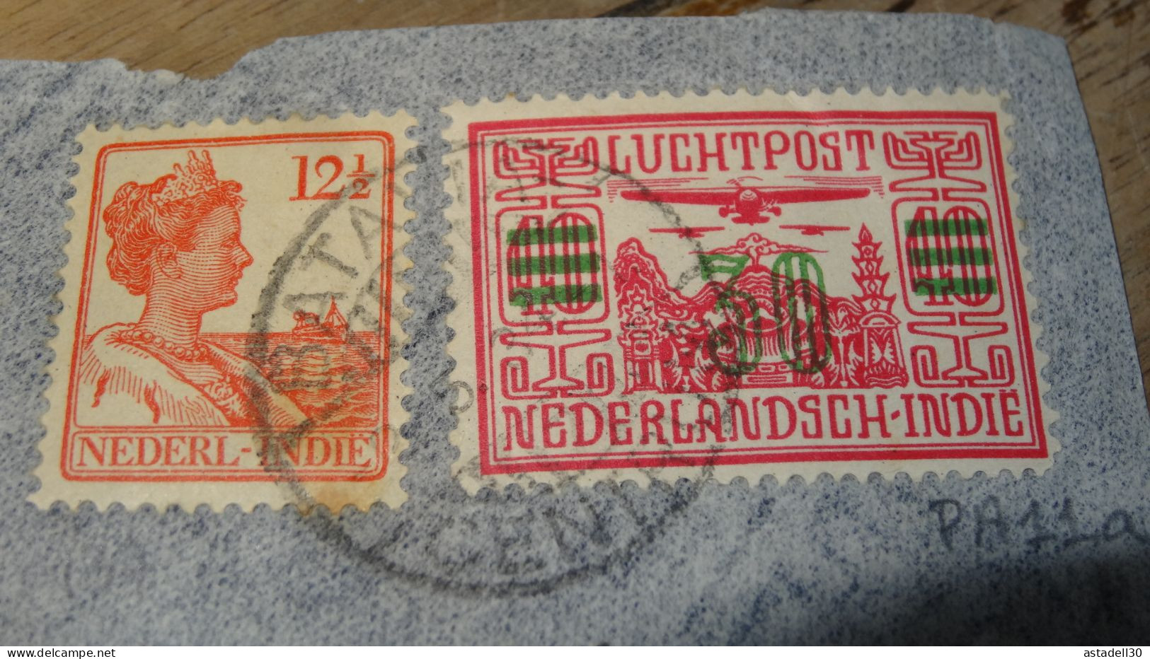 NEDERLANDISCH INDIE, Cover Luchtpost To Holland - 1934 ......... ..... 240424 ....... CL5-6 - India Holandeses