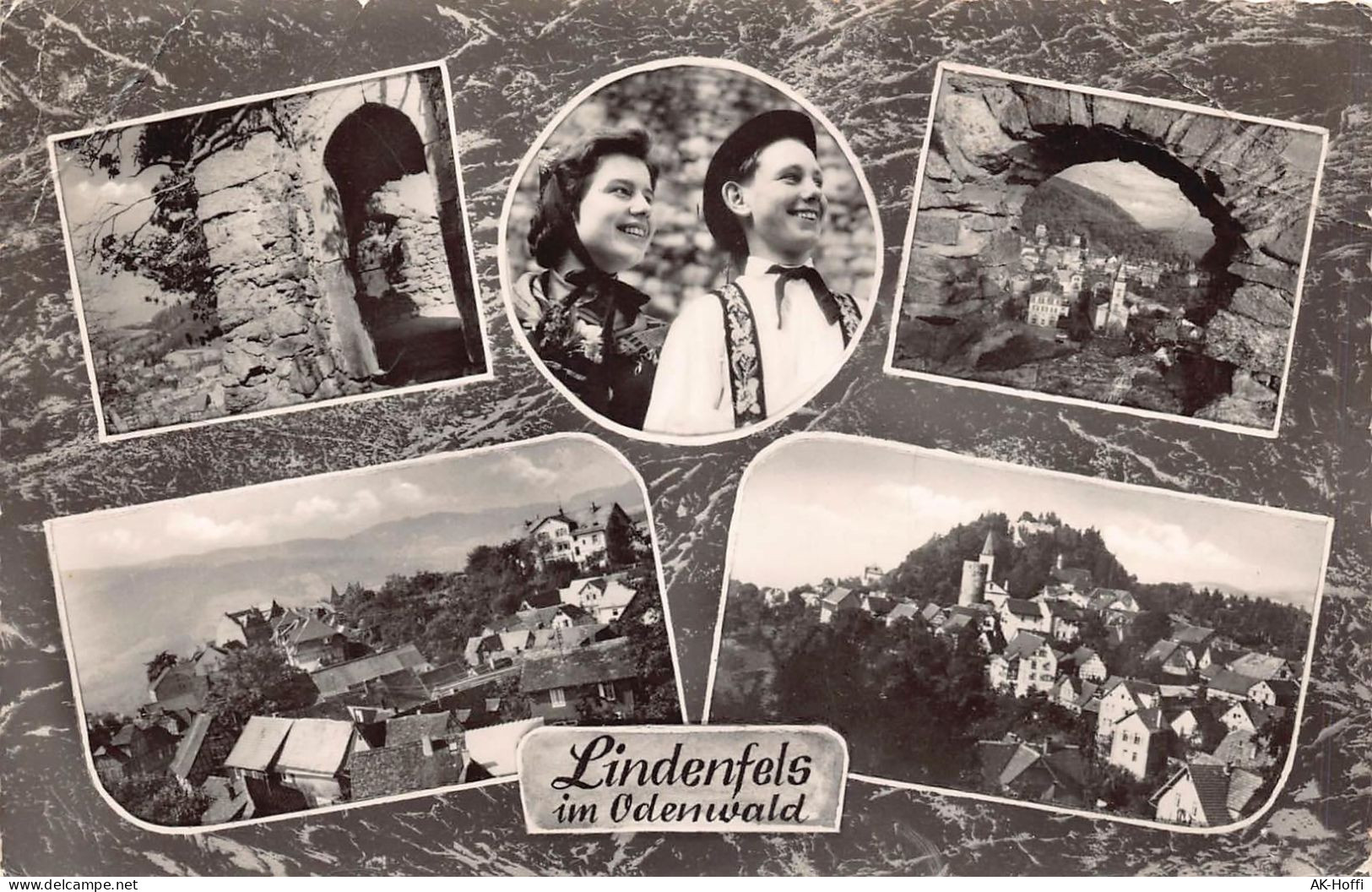 Lindenfels Im Odenwald - Mehrbildkarte - Odenwald