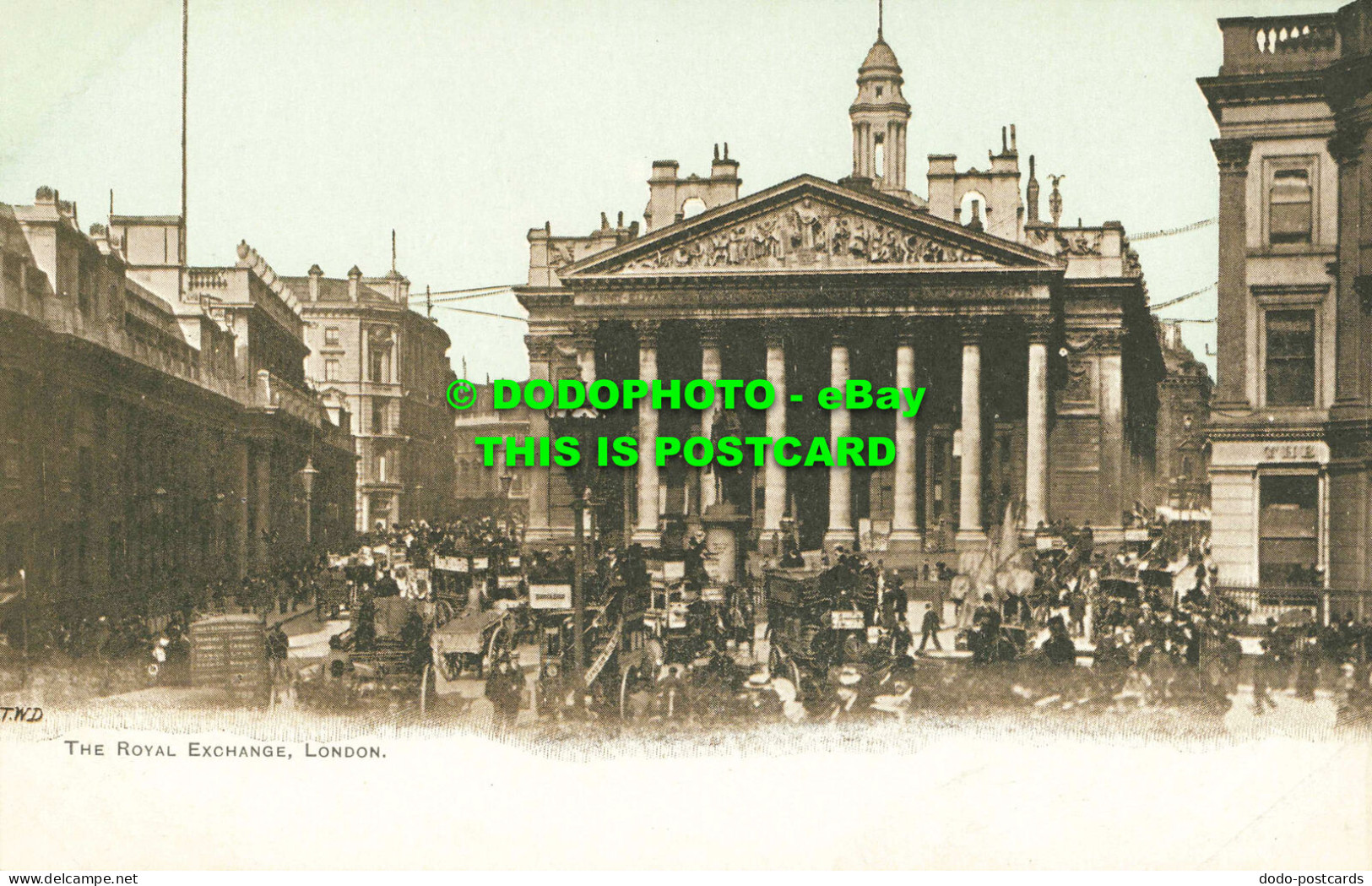 R559872 London. The Royal Exchange. Postcard - Sonstige & Ohne Zuordnung