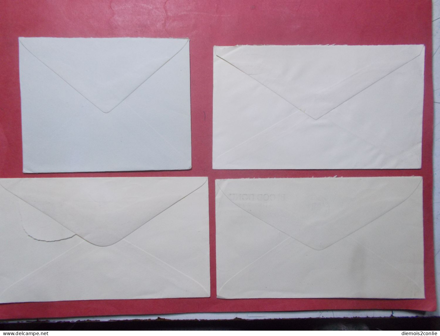 Marcophilie - Lot 4 Lettres Enveloppes Oblitérations Timbres ROYAUME UNI Destination SUISSE (B333) - Poststempel