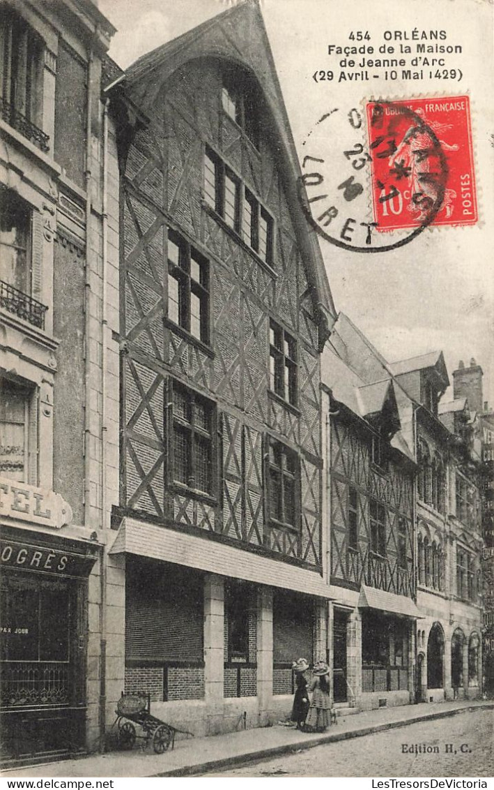 FRANCE - Orléans - Façade De La Maison De Jeanne D'Arc - Carte Postale Ancienne - Orleans