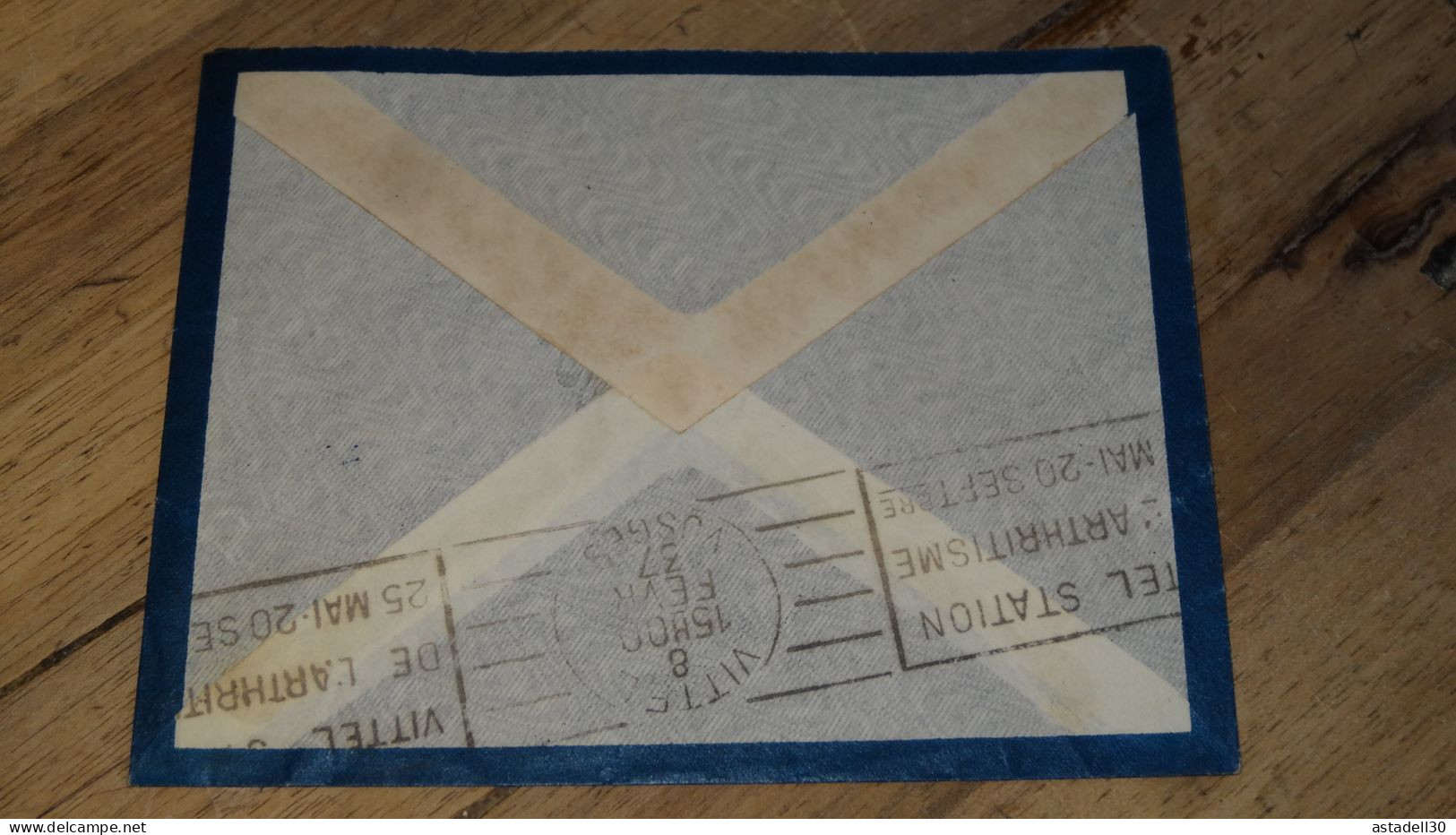 Enveloppe Entier Postal INDOCHINE, Par Avion, Saigon 1937 ......... ..... 240424 ....... CL6-3a - Briefe U. Dokumente