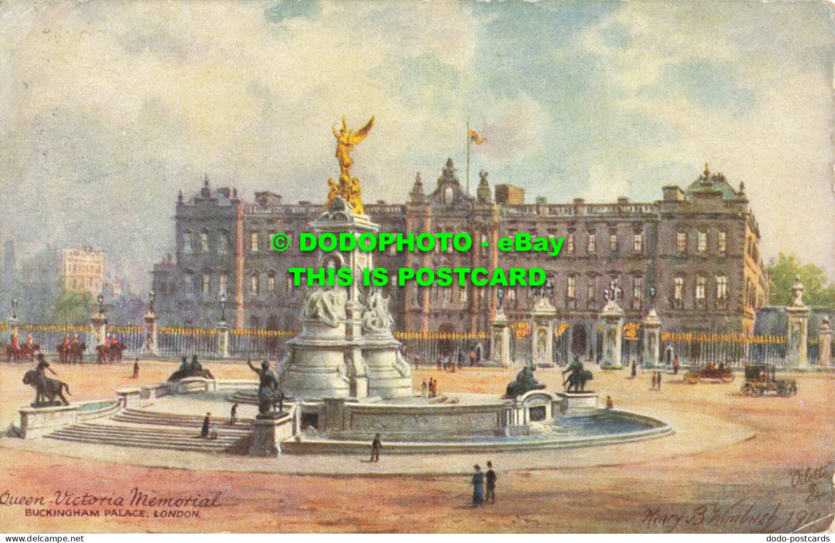 R559513 London. Queen Victoria Memorial. Buckingham Palace. Tuck. Oilette. 9878. - Sonstige & Ohne Zuordnung