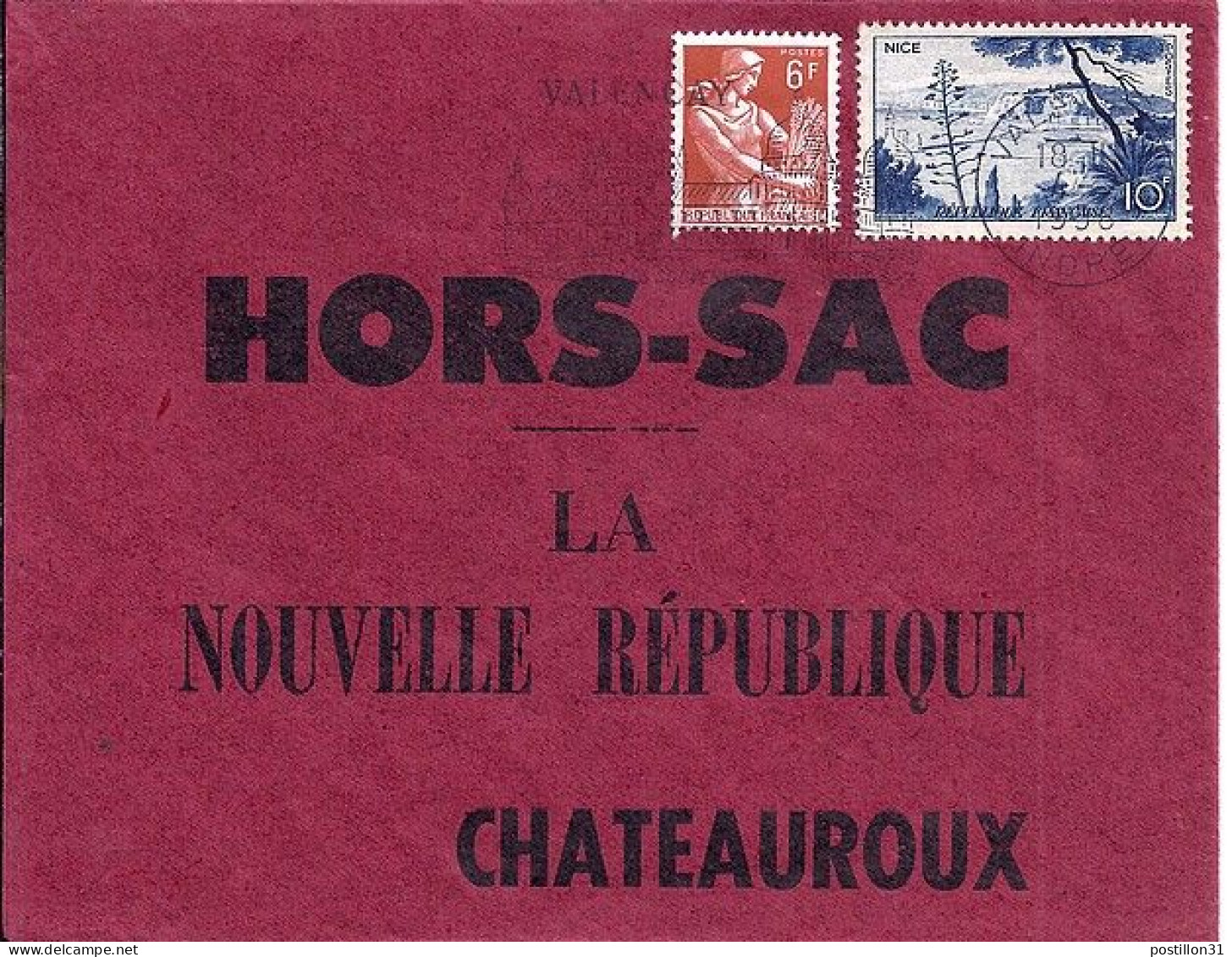 FRANCE N° 1038/1115 S/L. HORS SAC DE 1958 - Covers & Documents