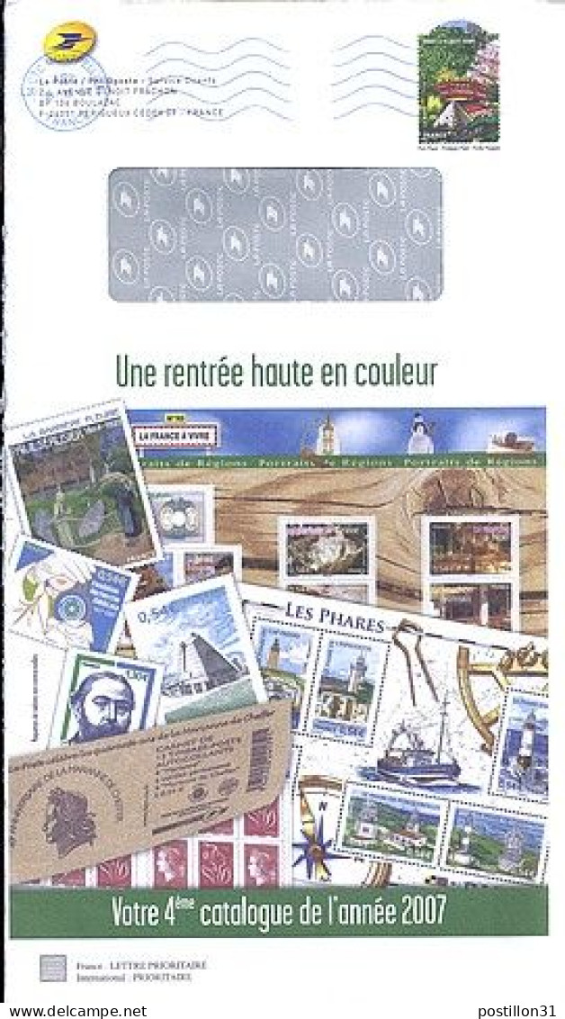 FRANCE N°  ENTIER LA POSTE N° 3896 DE MONTPELLIER/16.10.07  - Cartas & Documentos