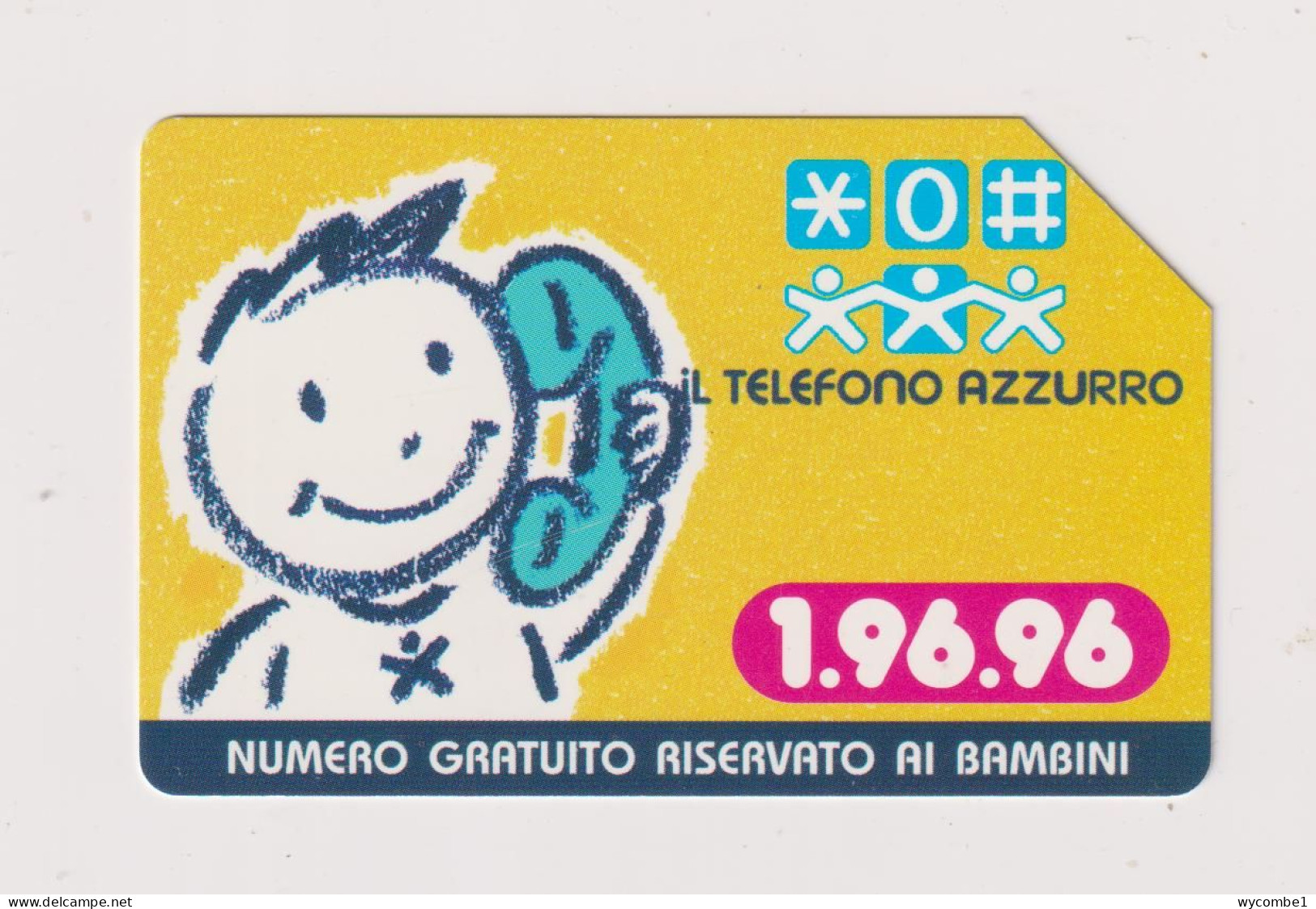 ITALY -   Toll Free Number For Children Urmet  Phonecard - Public Ordinary