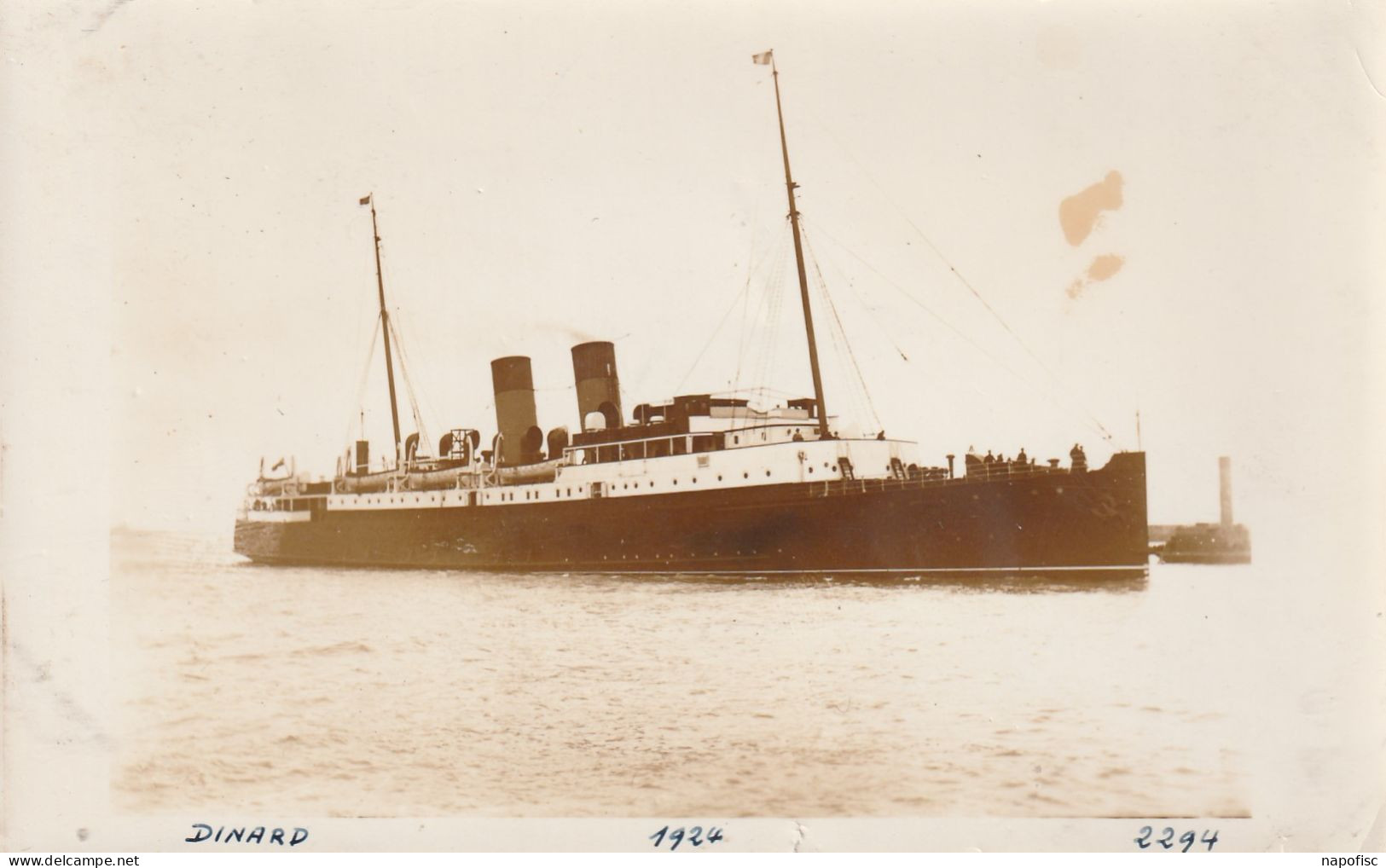 Steam Turbine Dinard 1924 - Schiffe