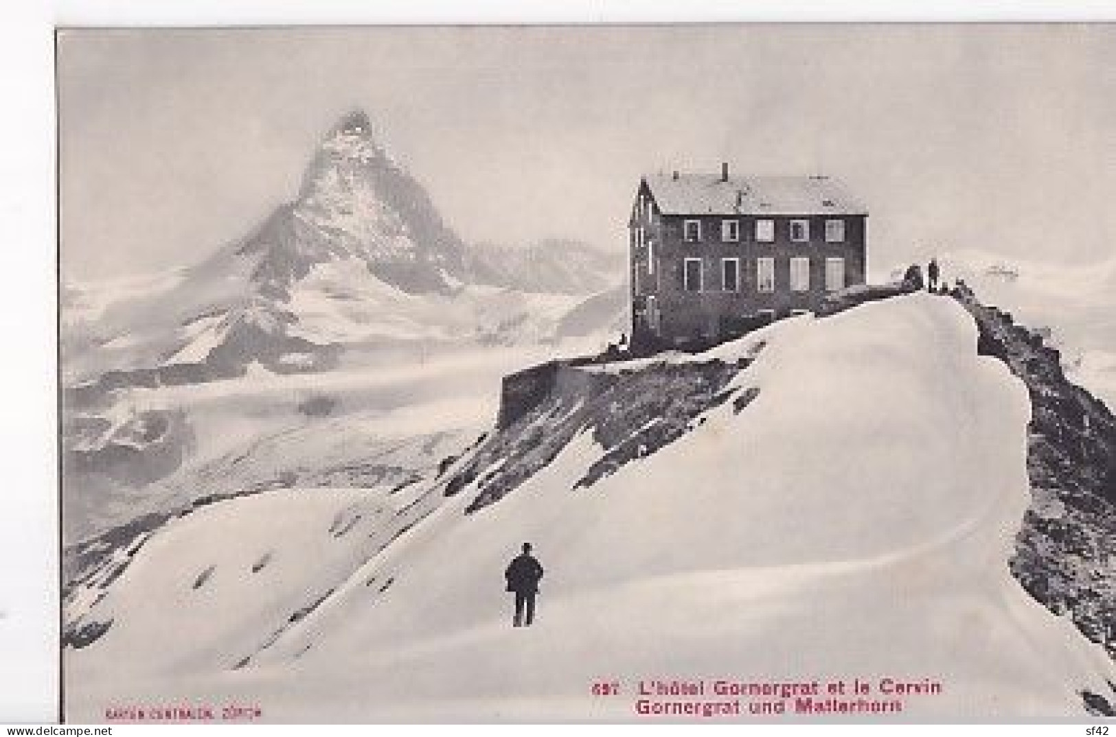 HOTEL  GORNERGRAT ET LE CERVIN - Sonstige & Ohne Zuordnung