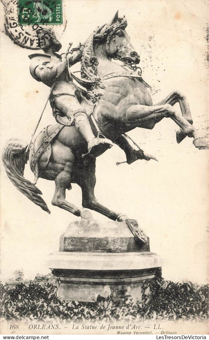 FRANCE - Orléans - La Statue De Jeanne D'Arc - Carte Postale Ancienne - Orleans
