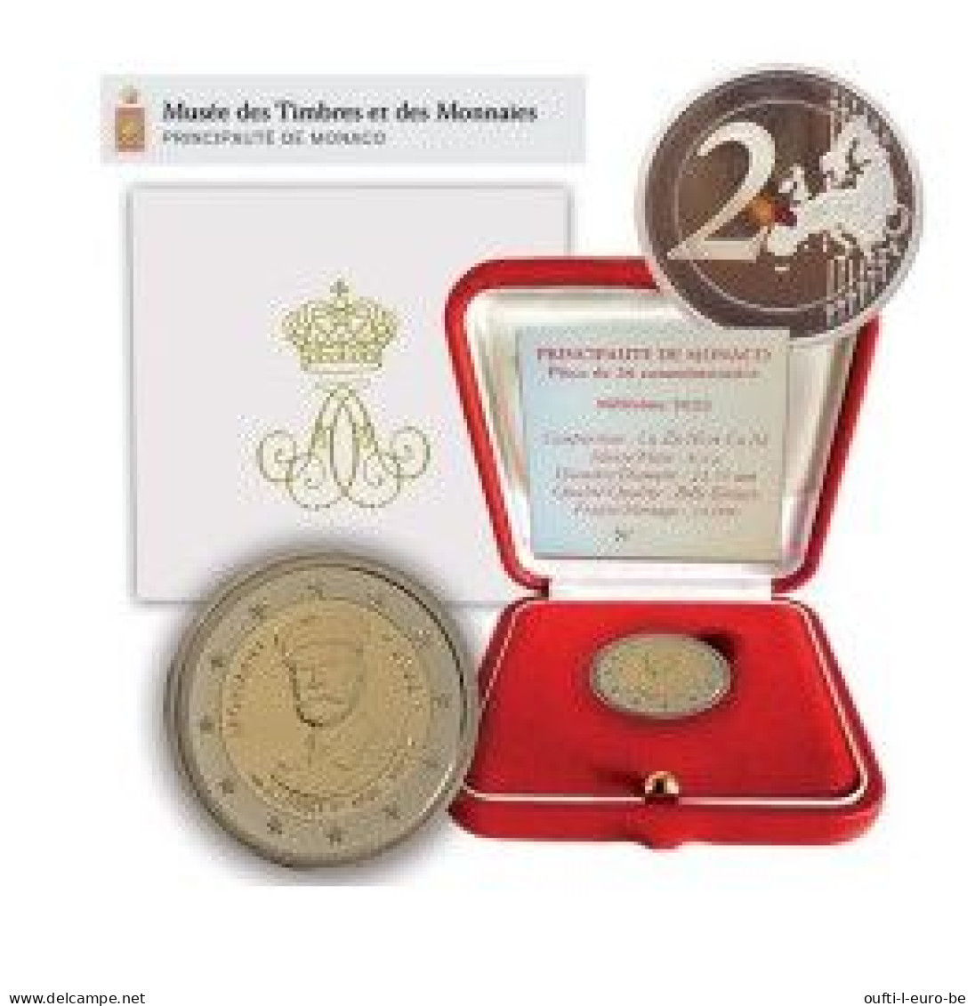 2€ Commémorative Monaco  2022 - Monaco